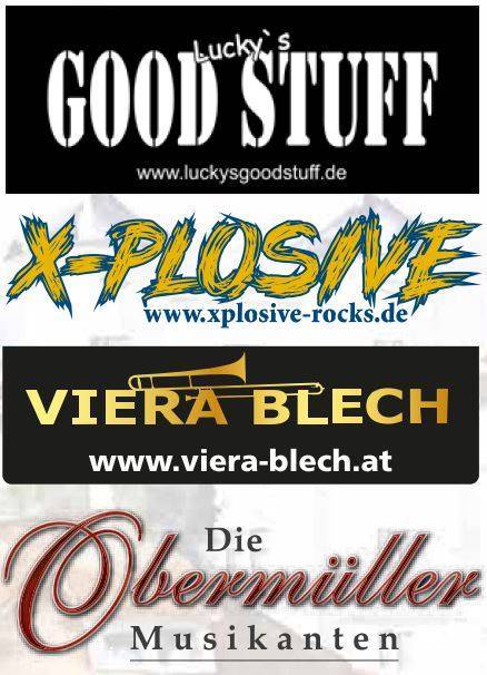 Bands am Samstag Abend