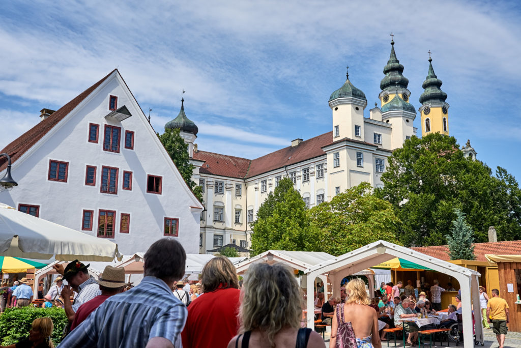 Das Dorffest von Oben